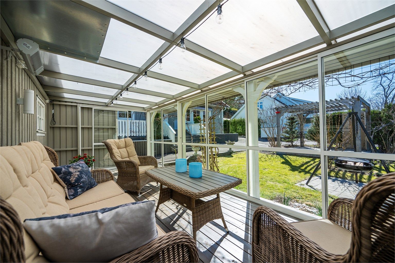 En perfekt plass for sosialt samvær med familie og venner.