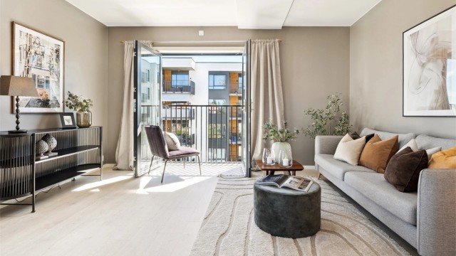 Krogsveen v/ Trude Stensby presenterer Nedre Grindaveg 113 - En lekker, moderne og lys 3- roms eierleilighet på Råholt