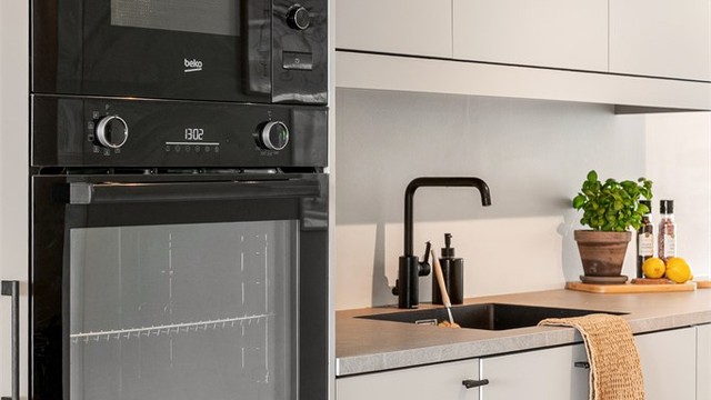 Hvitevarer fra Beko på kjøkkenet.