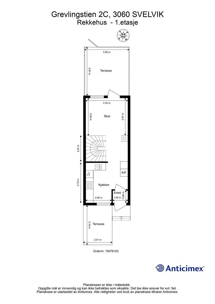 Plantegning 1.etasje