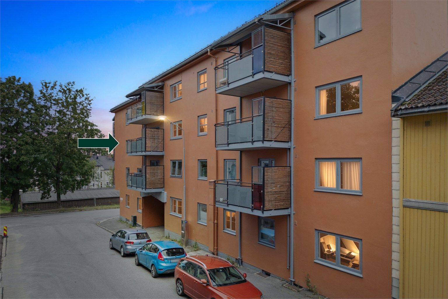 Leiligheten ligger i 3. etg. 