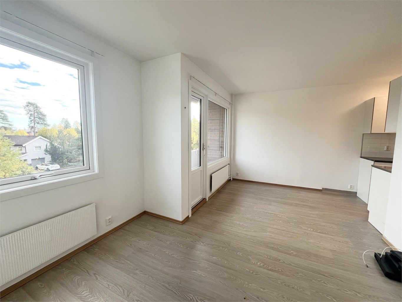 Lys og praktisk 1-roms leilighet.