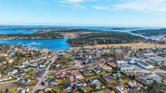 Utsikt over skjærgården i Færder kommune.