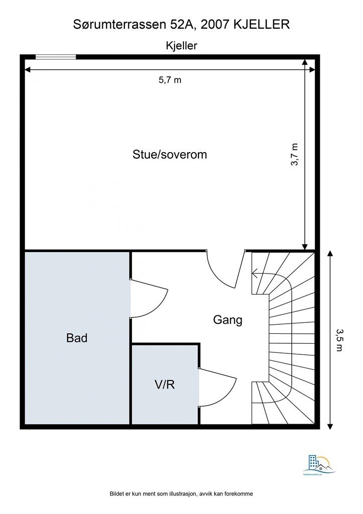 Plantegning - Kjeller