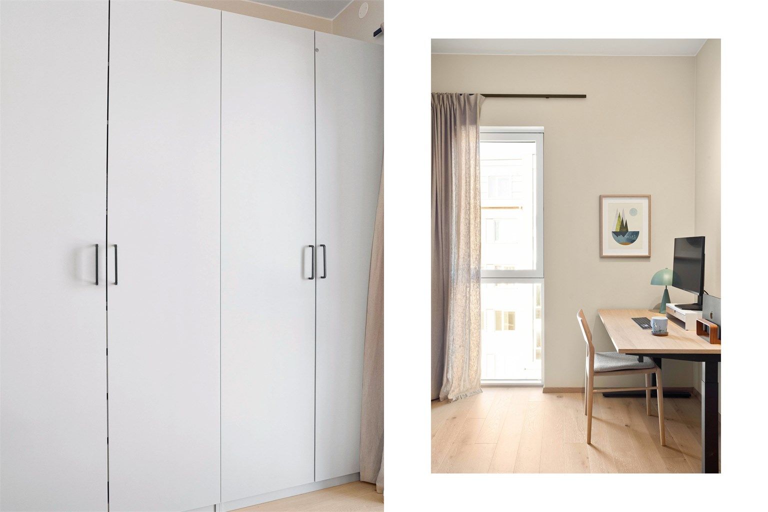 Også her er det rikelig med oppbevaringsplass.