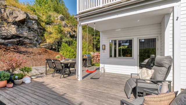 Videre går vi inn i boligen igjen.