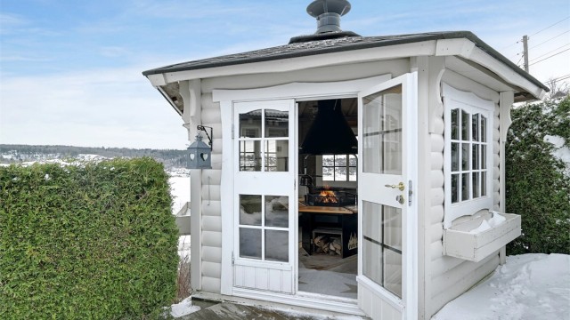 Stilig grillhytte!