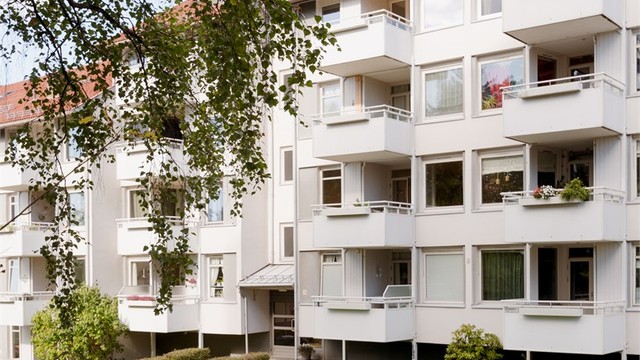De lune fellesarealene og den grønne rammen rundt blokka gir et innbydende møte med hjemmet ditt hver eneste dag.