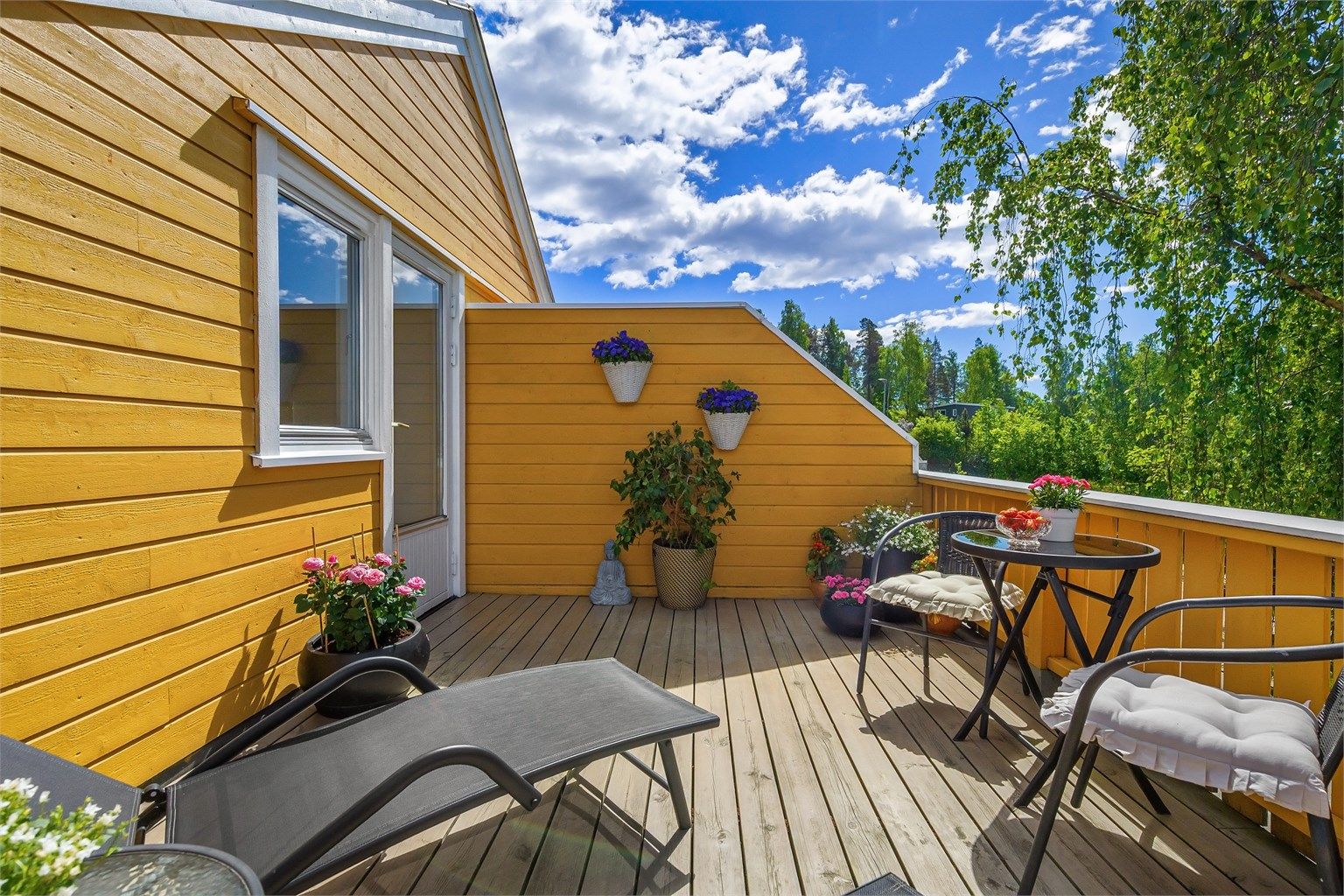 Nydelig takterrasse på 12 kvm