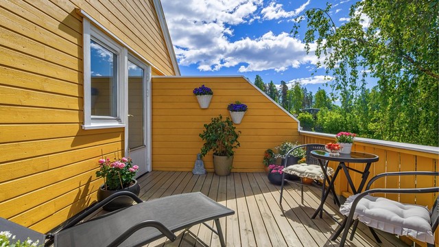 Nydelig takterrasse på 12 kvm
