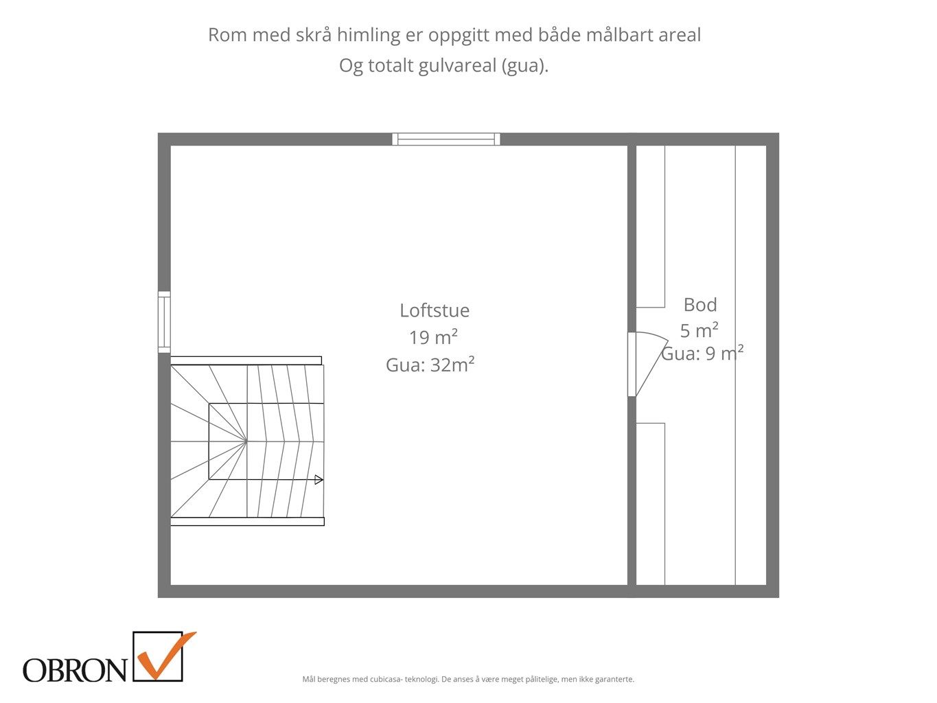 Planskisse - Loftsetasje.