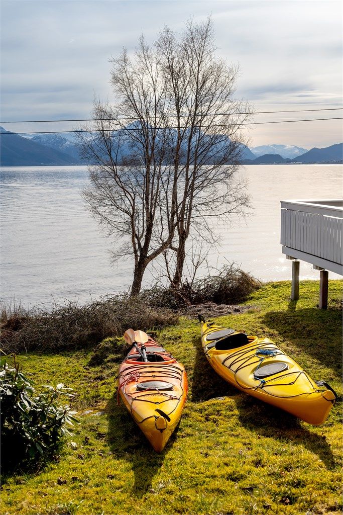 Her kan du sjøsette kajakken og padle deg flotte turer