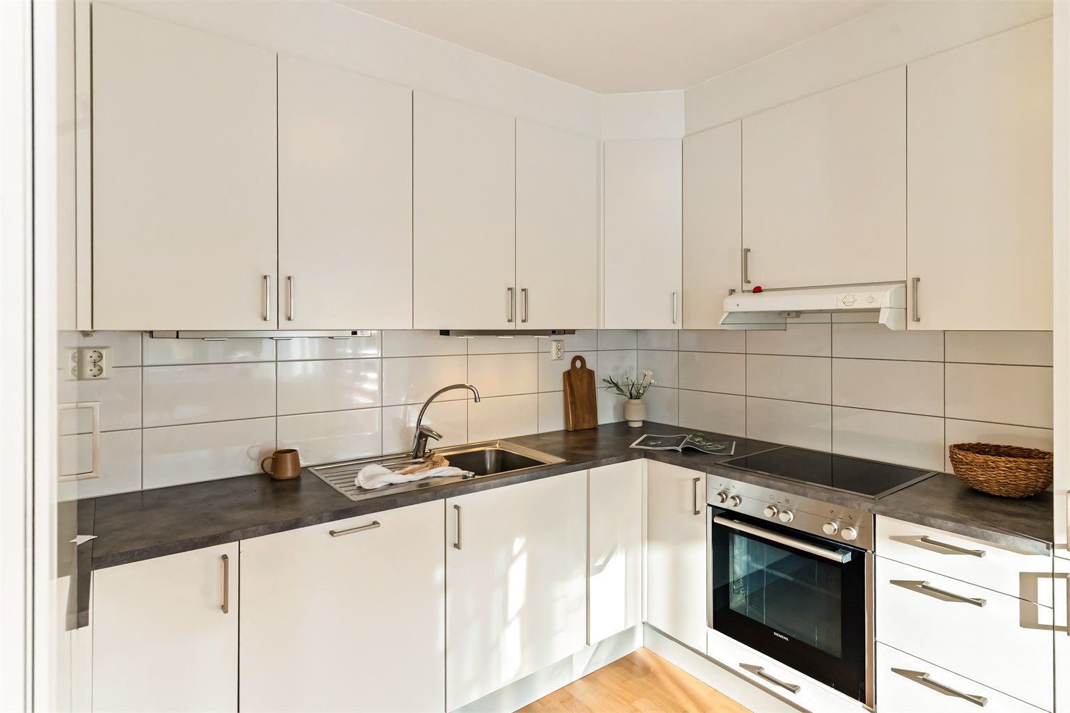 Integrerte hvitevarer medfølger handelen