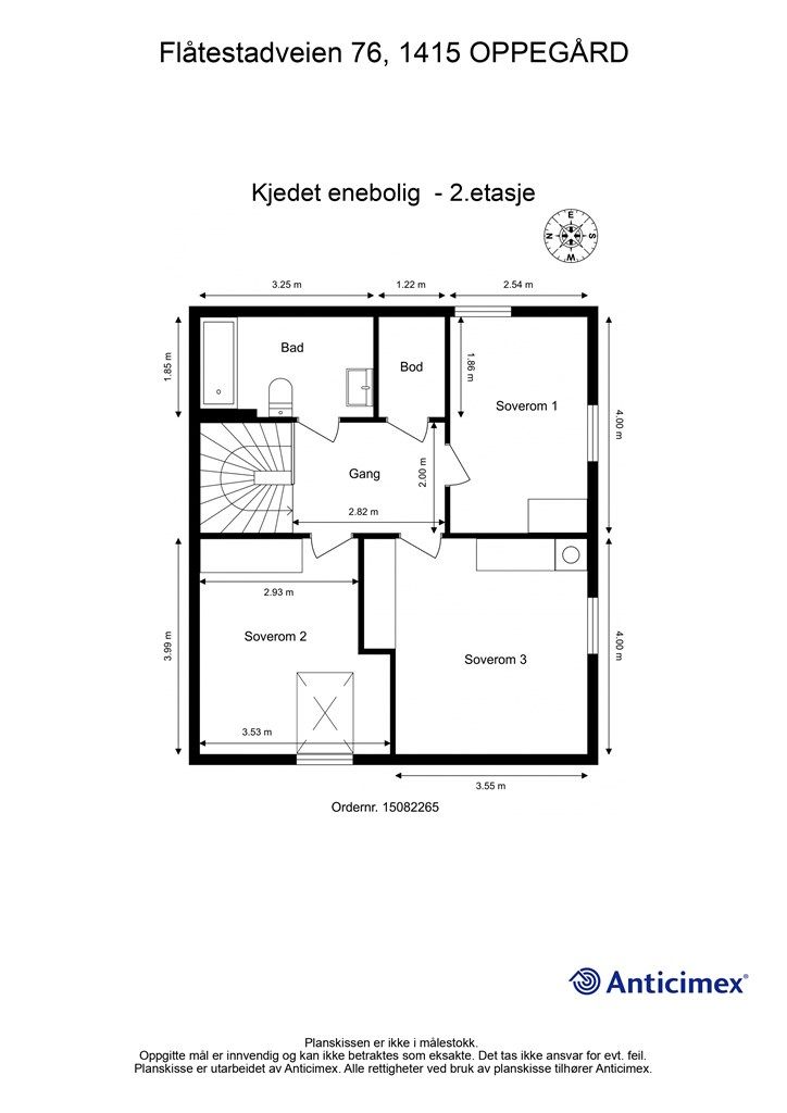 Plantegning - 2.etasje