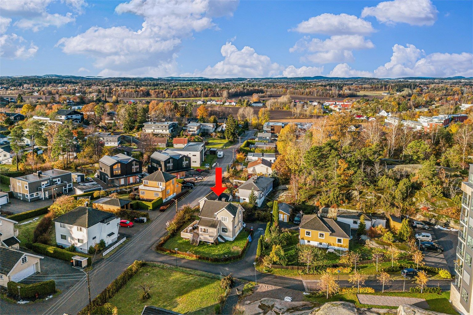 Populært beliggende enebolig på Lystad/Ranvik 