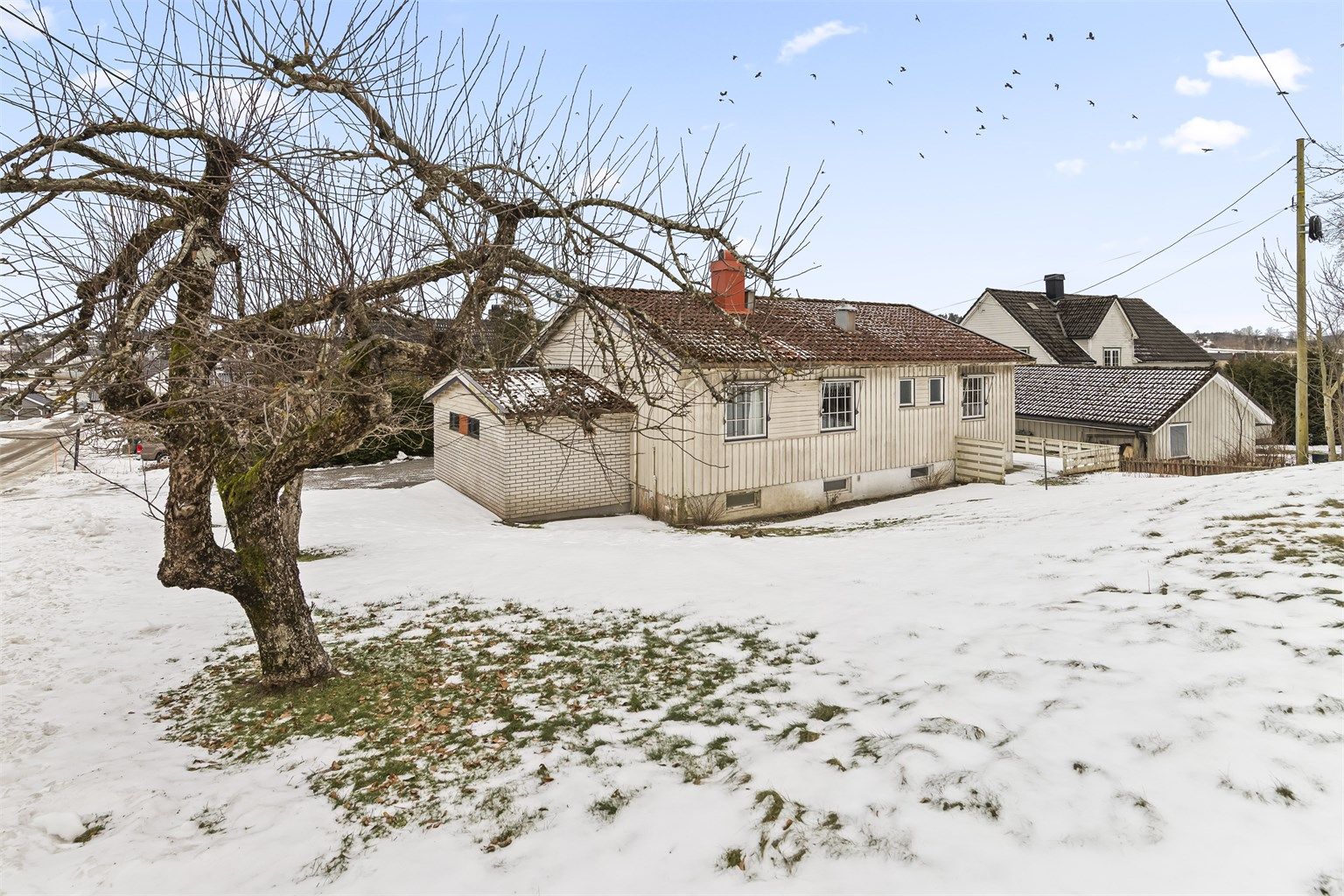 Fasade/hage/nabolaget