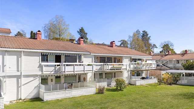 Fin, solrik beliggenhet på Bygdøy