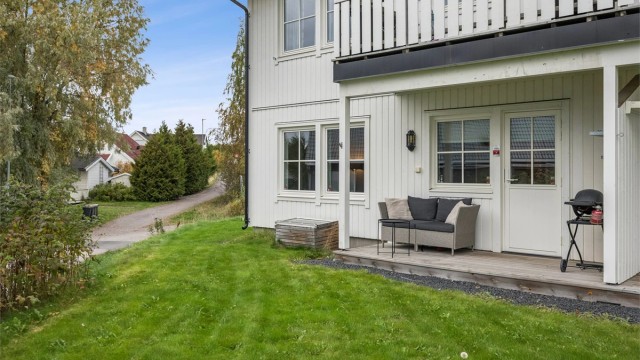 Her kan du nyte ettermiddags- og kveldssolen på fine dager.