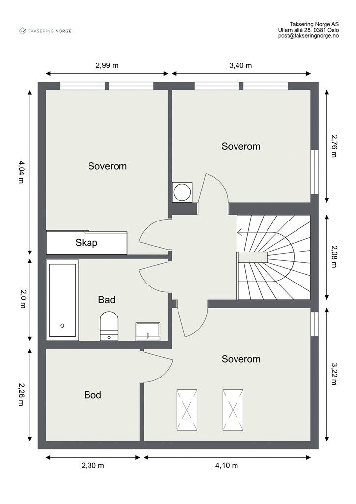 Plantegning 2. etasje
