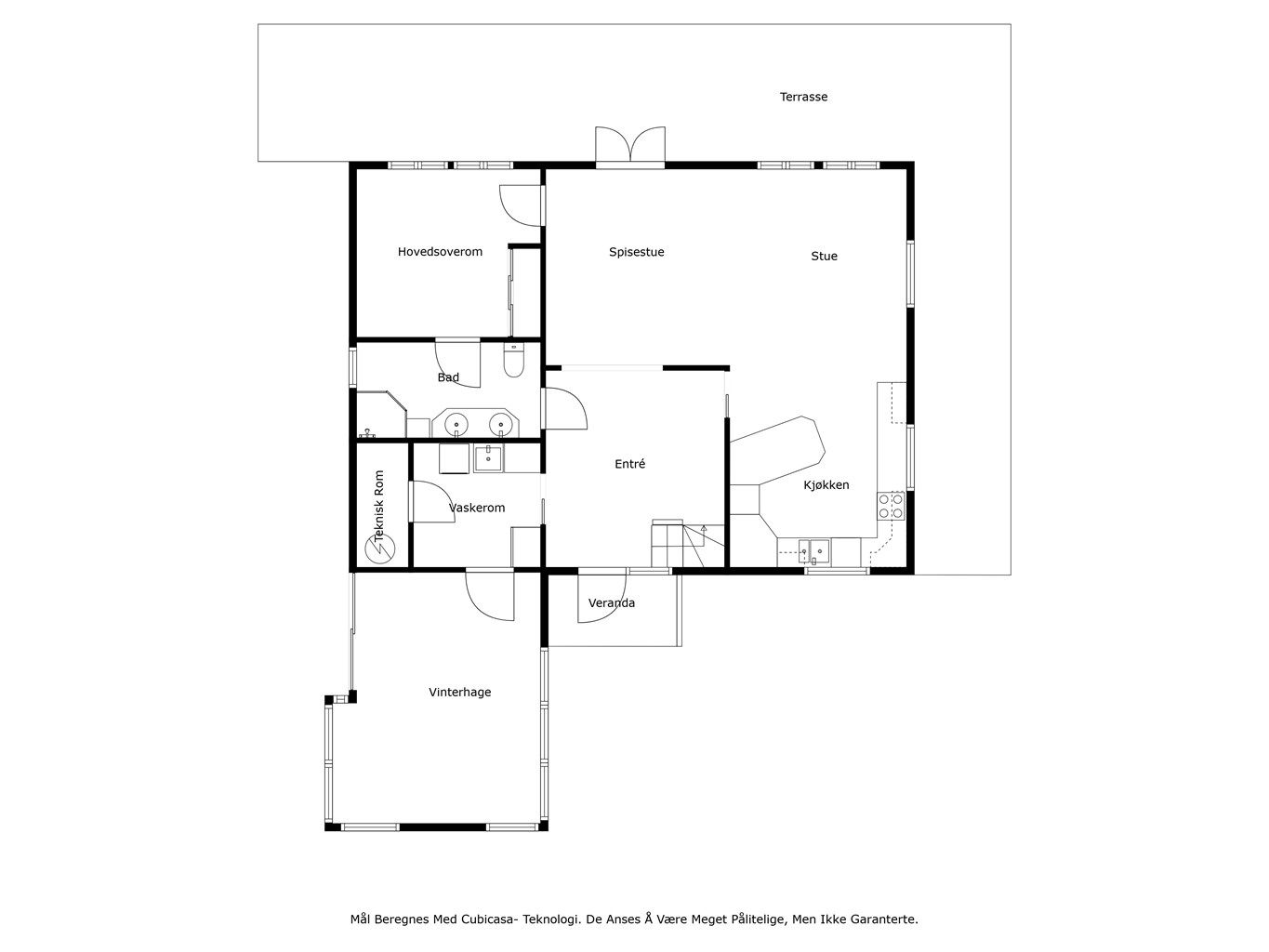 Plantegning 1. etasje