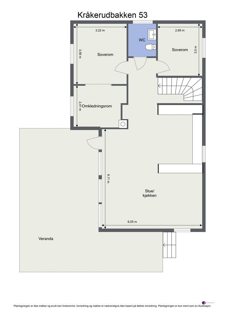 Plantegning - 1. etasje