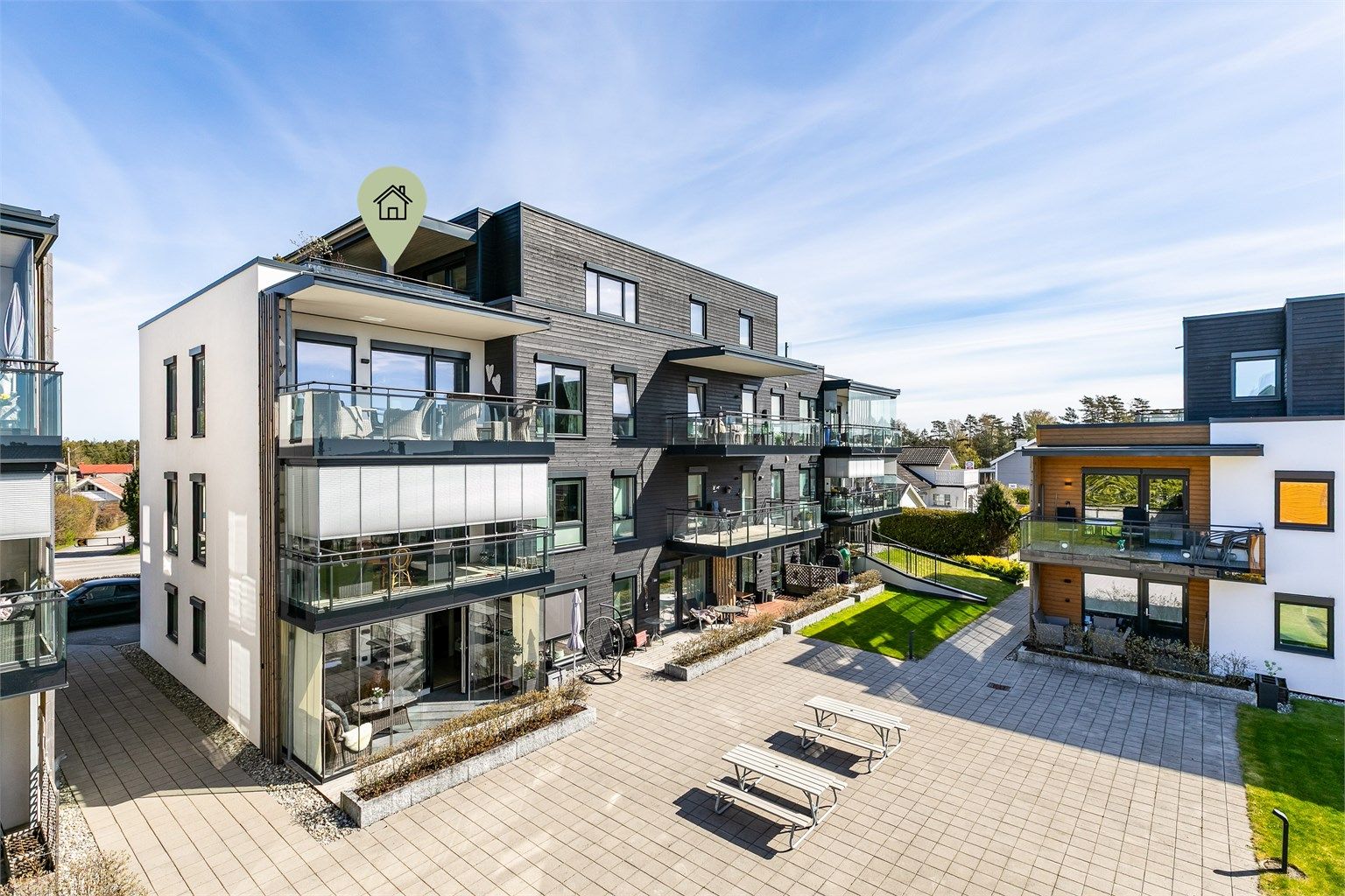Velkommen til Karlshus Park! Leiligheten presenteres av Krogsveen. 
Fotograf; Børge Oppegård.