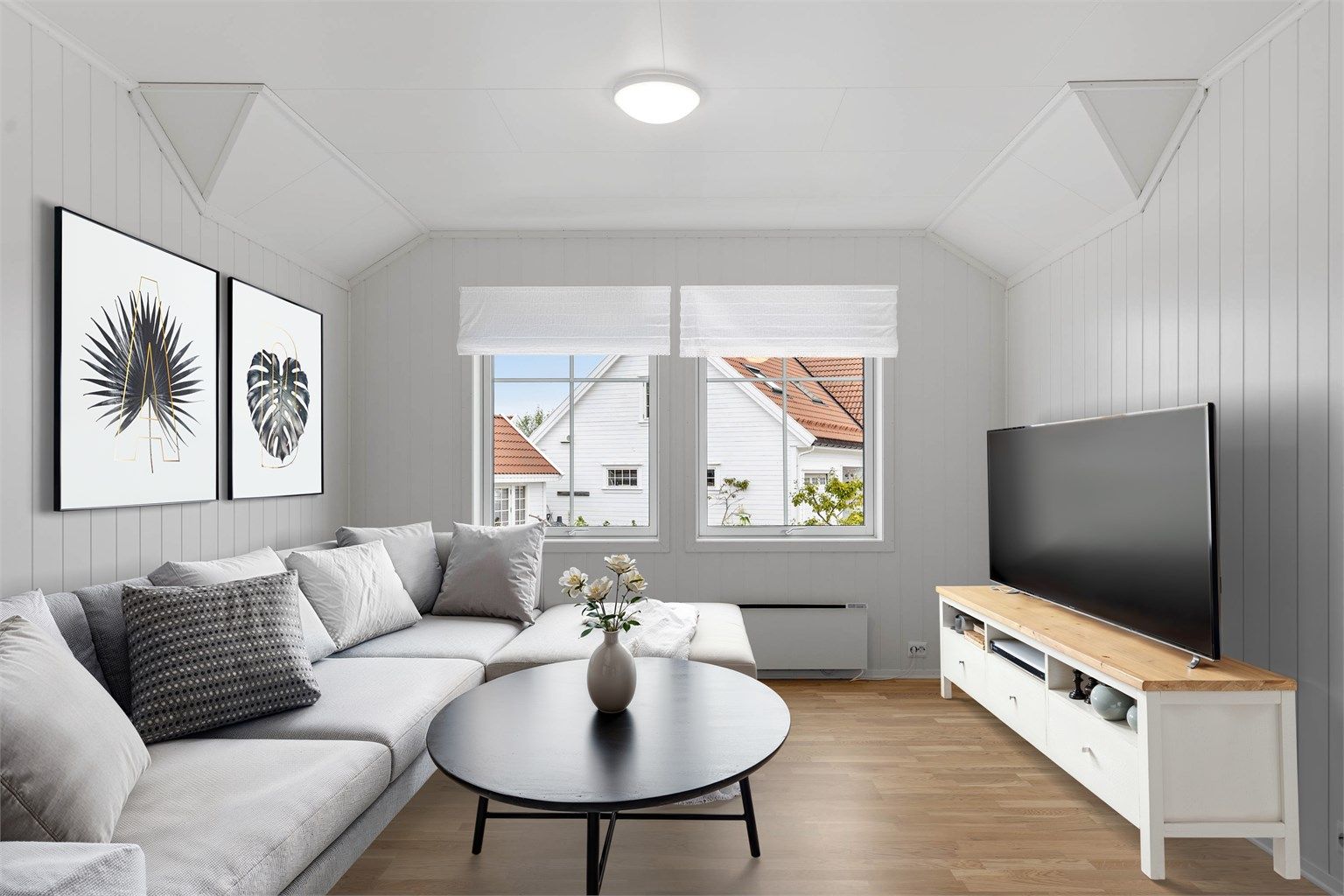 Lofstue - Digitalt møblert.