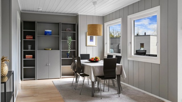 Sikringsskapet ble sist oppgradert i 2019 og de ble installert nytt avløpsrør i hagen i 2013