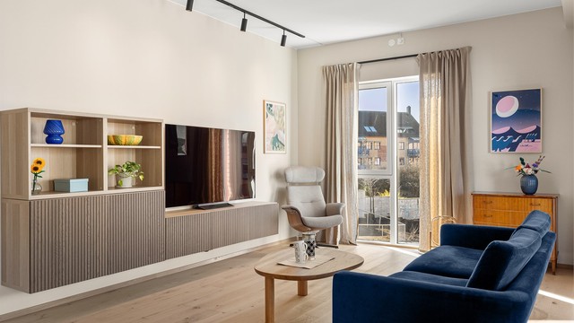 Her er det gode muligheter for ulike møbleringsmuligheter.