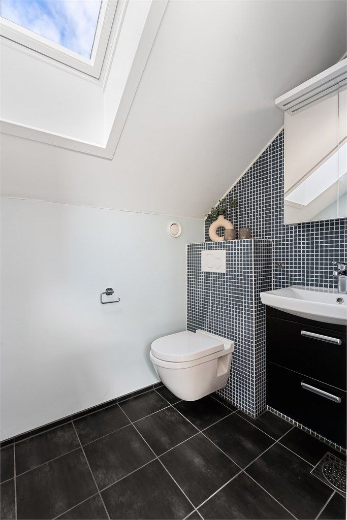 Wc-rom med gulvvarme