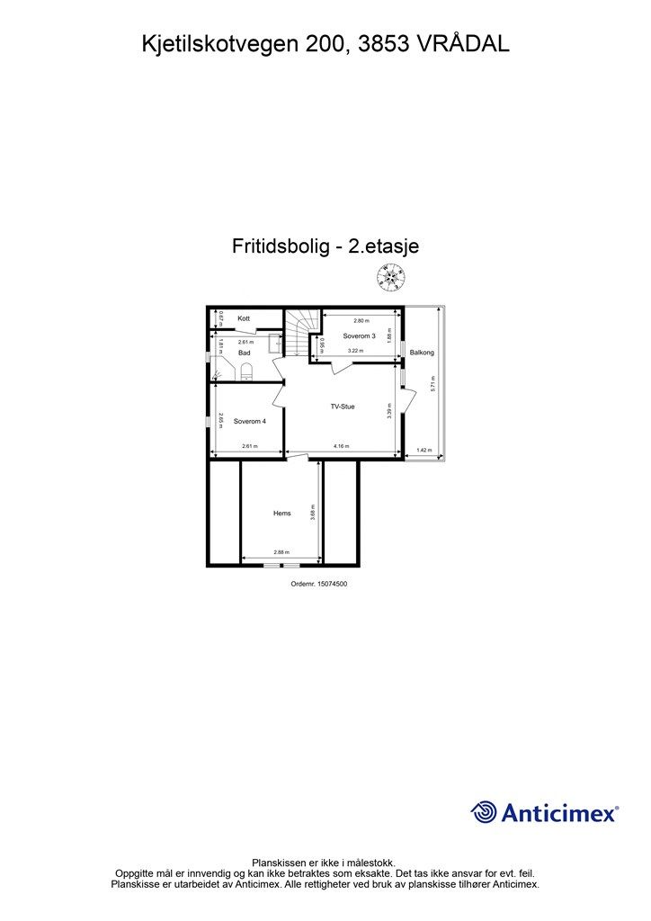 Plantegning 2.etasje