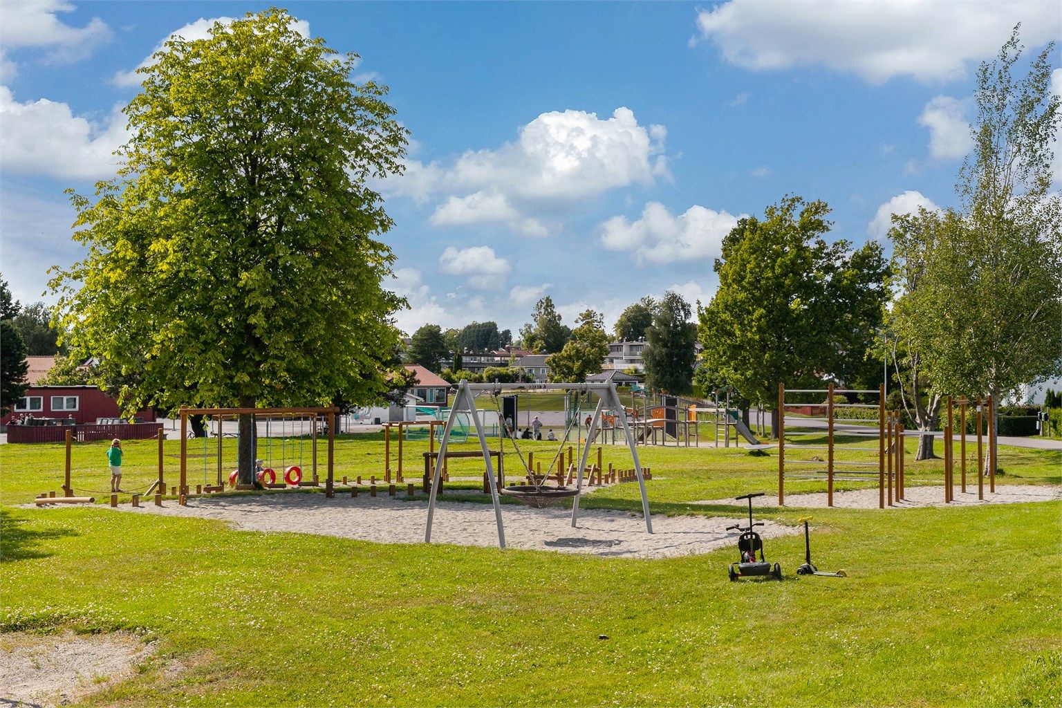 Lekeplass ved Mosserød barneskole