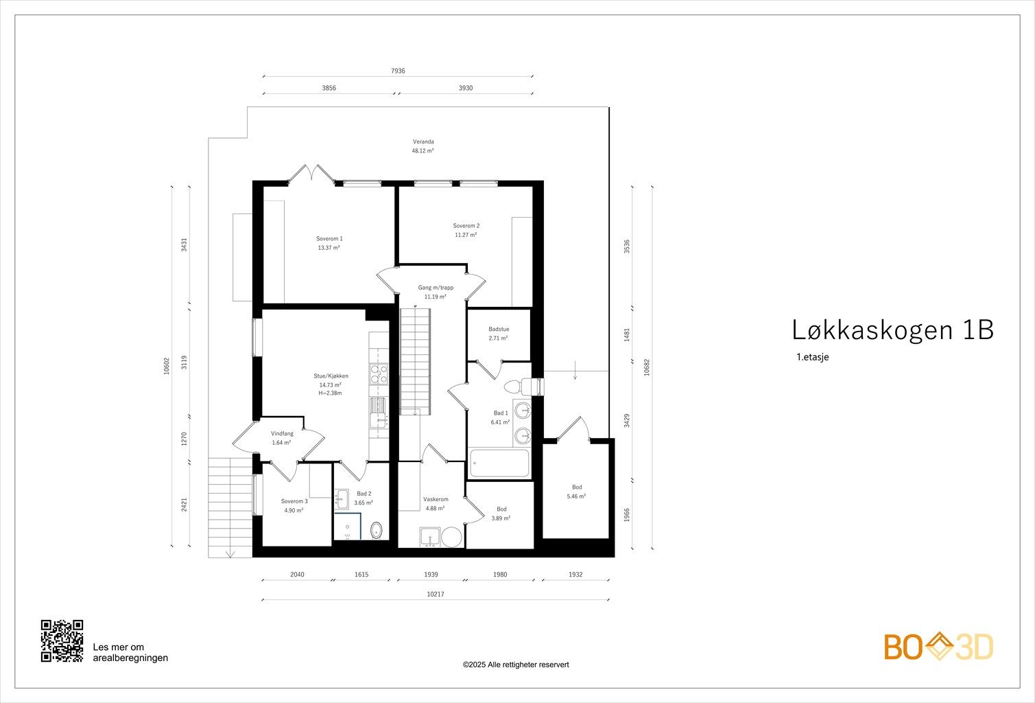 Plantegning 1. etasje