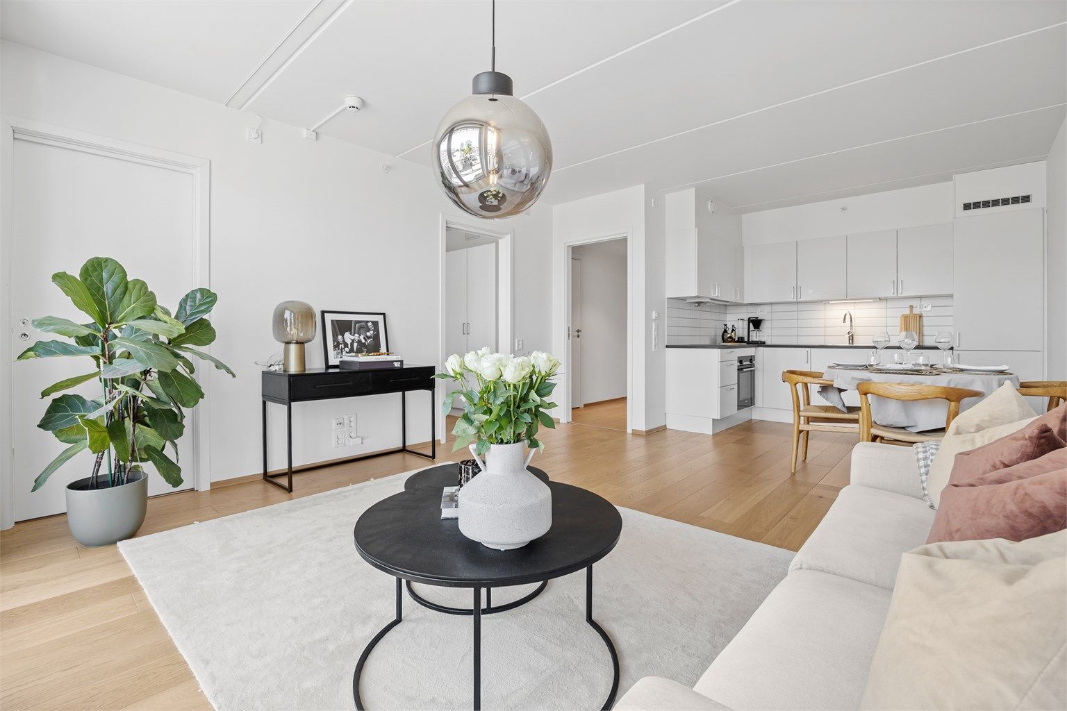 En moderne og velholdt 2-roms eierleilighet i 3. etasje.
Foto: Stine Prøitz Jørgensen