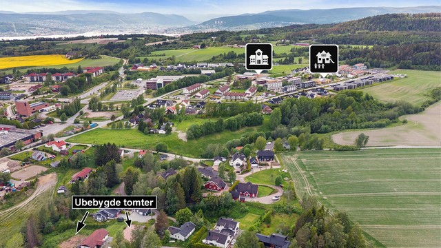 Det er 2 ubebygde tomter ved eiendommen - Se salgsoppgave for mer detaljer