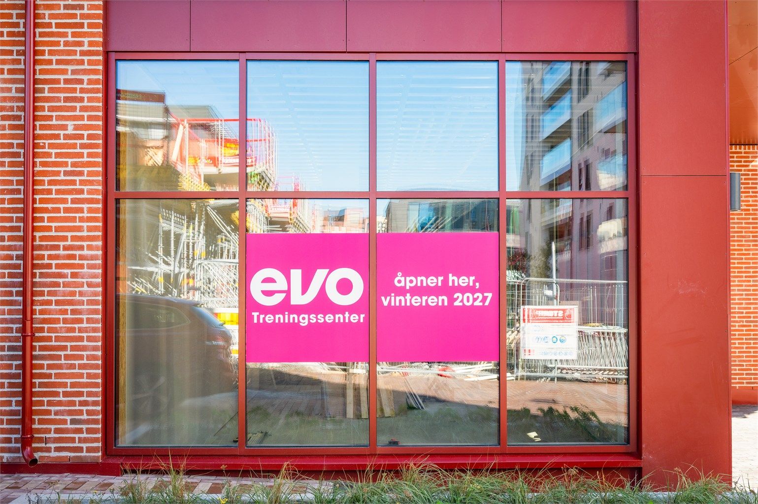 EVO Treningssenter etablerer seg i umiddelbar nærhet til eiendommen.