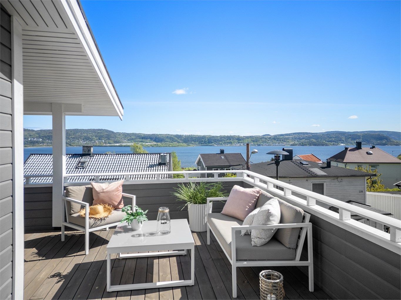 Stilren og moderne 3-roms eierleilighet i 3. etasje