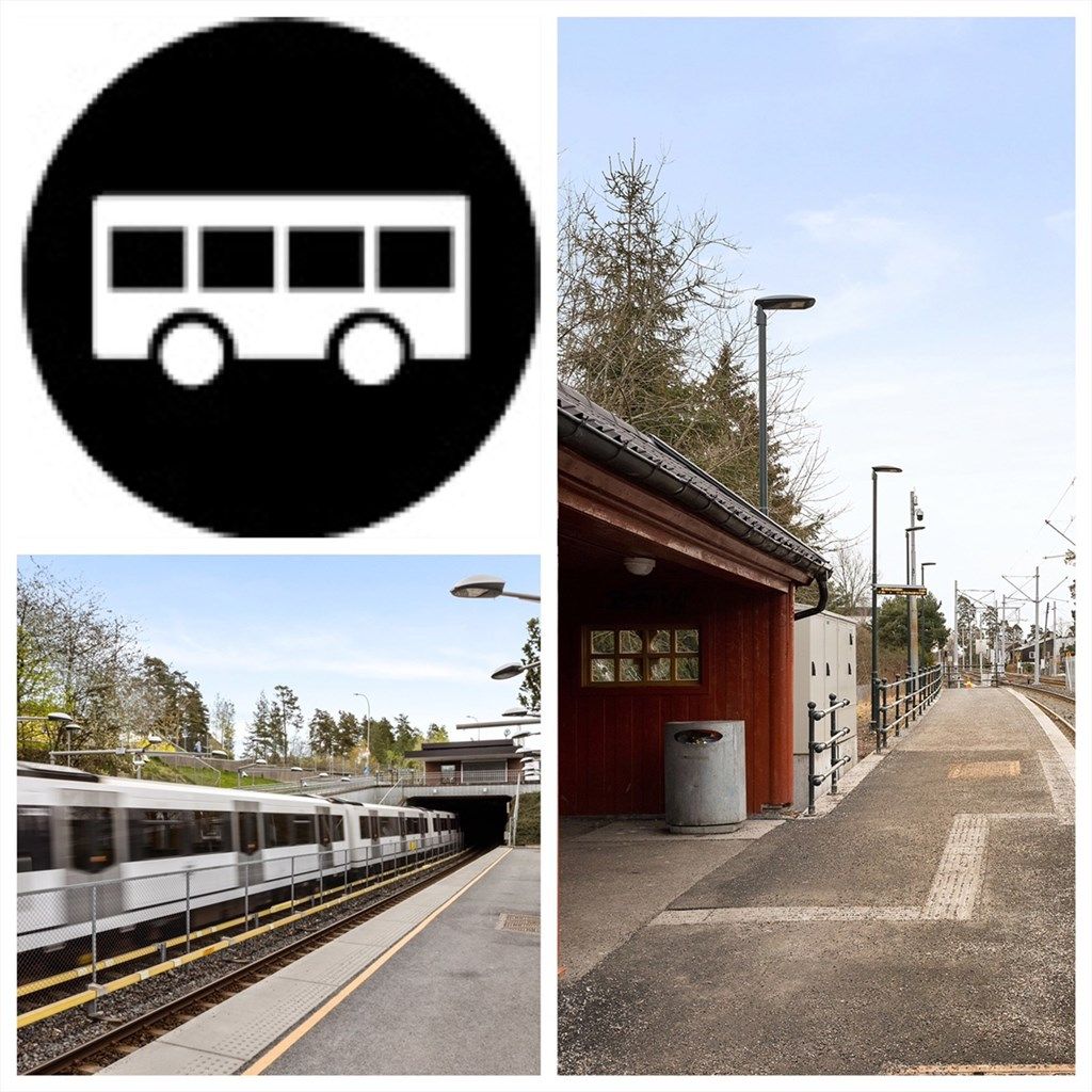 Kort vei til både Kastellet og Sørli trikkestasjon. "Matebuss" i Lambertseterveien og gangavstand til T-bane på Lambertseter