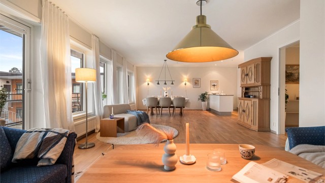 Her er plass til hyggelige selskaper med familie og venner!