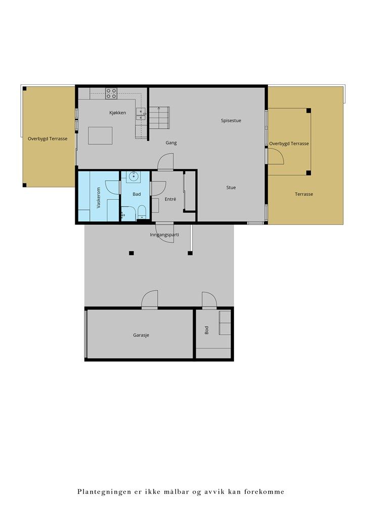 Plantegning 1. etasje