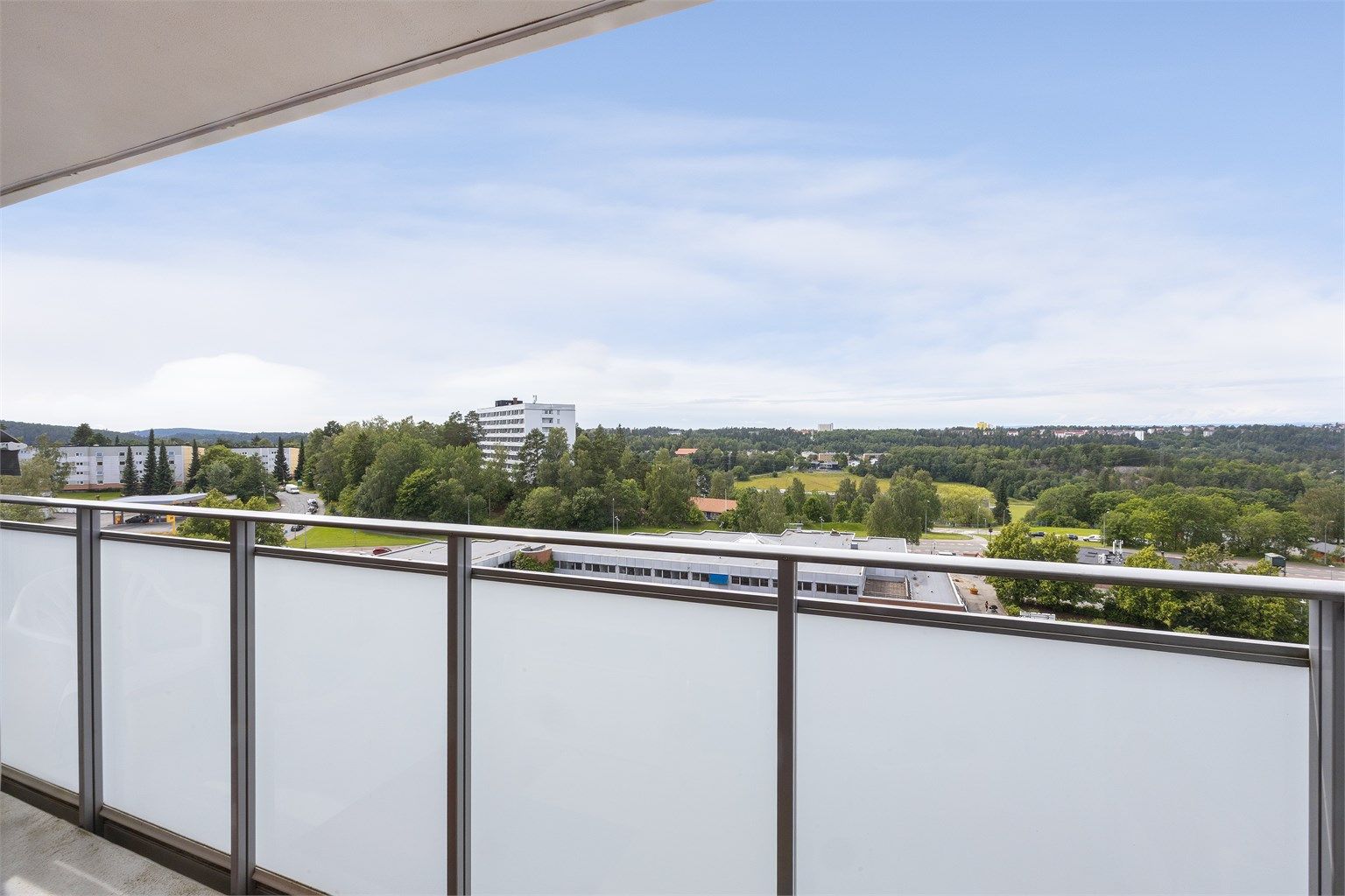 Vidstrakt utsikt over nærliggende områder