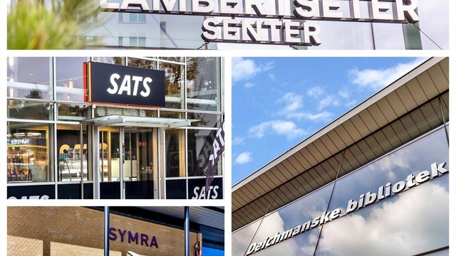 Noen minutter unna med bil eller buss finner du bydelens nærsenter, Lambertseter Senter, med sitt rikelige utvalg av over 80 butikker og flere spisesteder, samt Vinmonopol, Deichmanns bibliotek og Symra Kino.