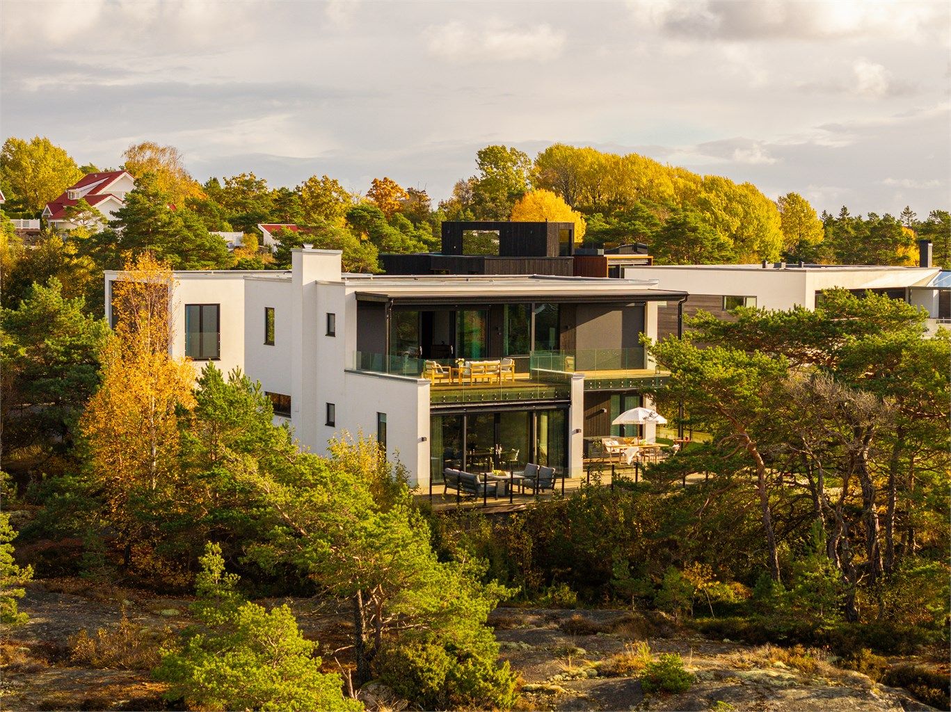 Sandvadsvingen 34 presenteres av Raymond Bøhn i Krogsveen. Fotograf; Kristoffer Kristiansen.