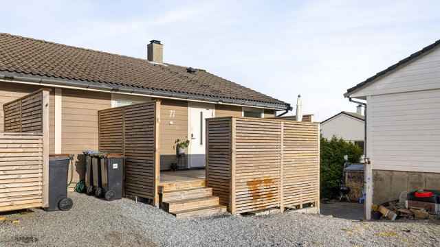 Eiendomsmegler Christer Haugen inviterer til visning på denne lekre del av tomannsbolig