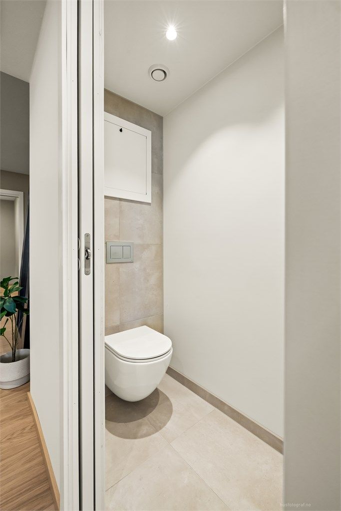 Et separat toalettrom, også nytt fra 2026, gir økt fleksibilitet i hverdagen.