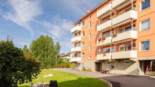 Dette er leiligheten for deg som ønsker kort vei til både byen og skogen