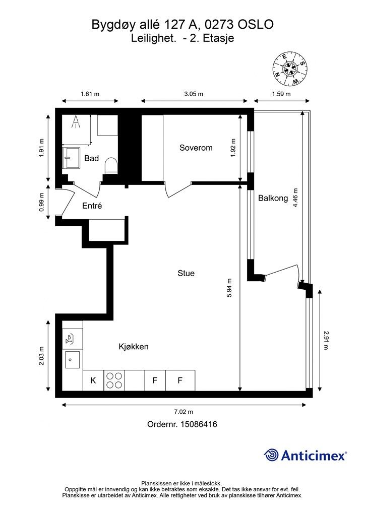 Plantegning - 2. Etasje 