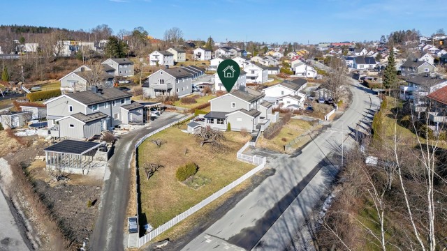 Stor hage med meget gode solforhold