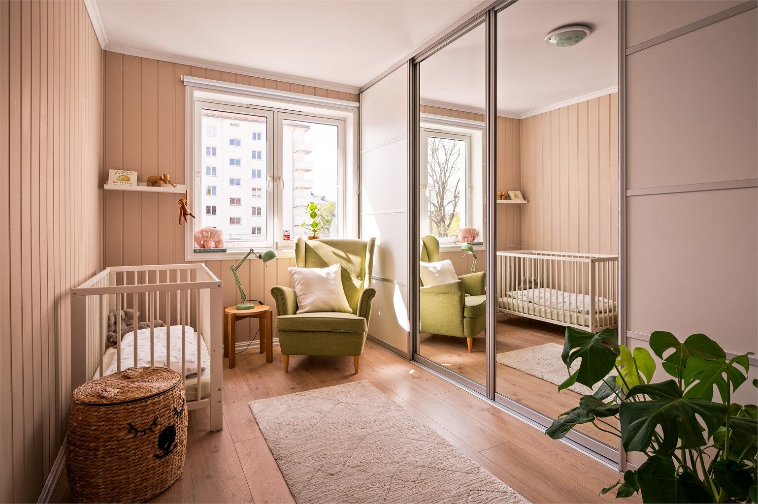 Soverom nr to egner seg perfekt som barnerom, gjesterom e.l