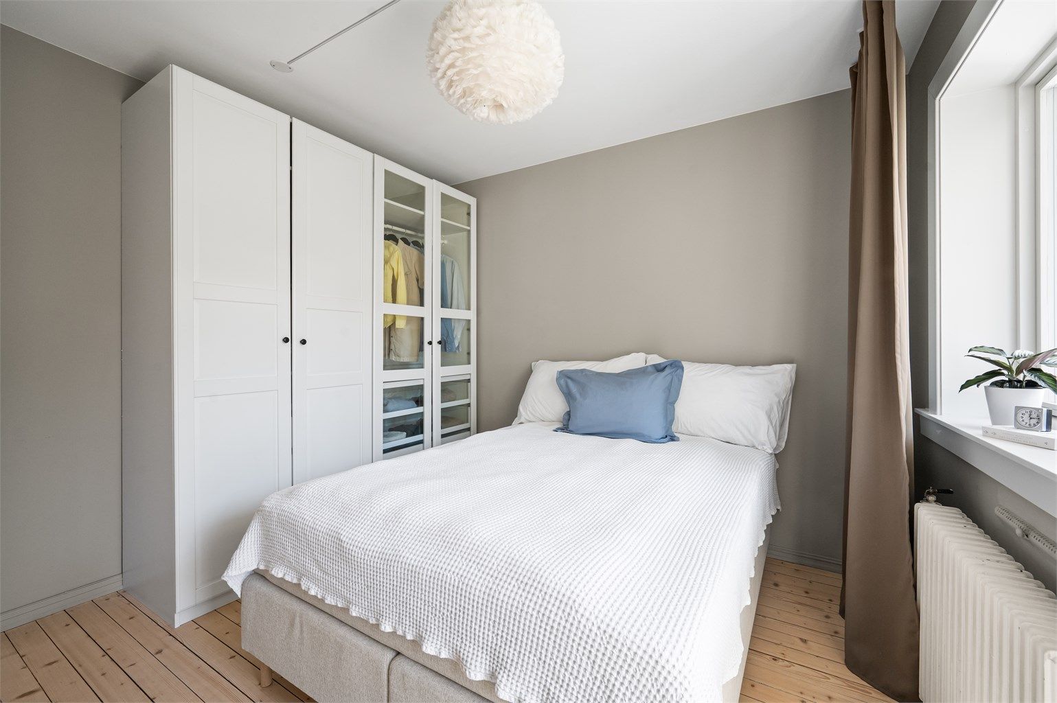 God plass til stor garderobe.